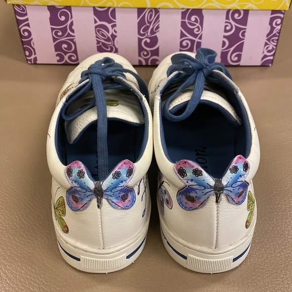 Brighton FlyMe Butterfly Sneakers - Size 8.5 - Picture 4 of 6